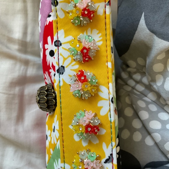 Adorable! Kurt Geiger Fabric Mini Kensington SOLD OUT! - Picture 6 of 8